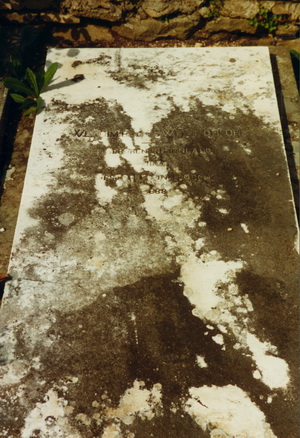 Надгробие на могиле В. Д. Сверчкова. Кладбище Аллори, Флоренция. Фото Михаила Талалая
